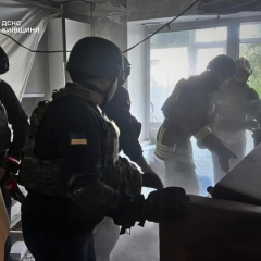 Боевая часть ракеты РФ в многоэтажке