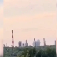 Syzran oil refinery in Russia