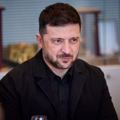 Зеленский во время выступления