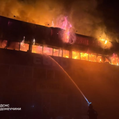 Пошкоджені будинки в Краматорську
