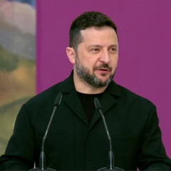 Ukrainian President Volodymyr Zelensky