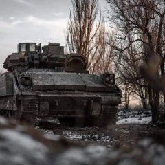 Карта боевых действий на территории Украины