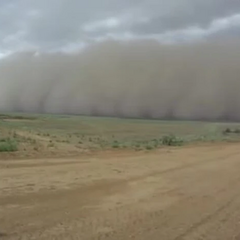 Насувається пилова буря на Україну