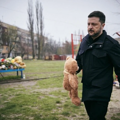 Зеленський вшанував загиблих внаслідок удару РФ