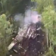 Уламки літака Ан-24 в Амурській області