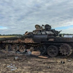 Фото сбитого вражеского самолета