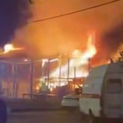 Пожар в Москве