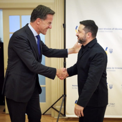 Zelensky informed NATO Secretary General about missile attacks on Kyiv