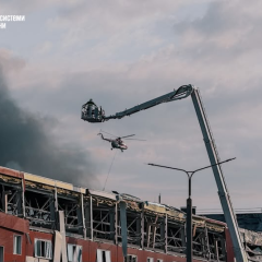 Elimination of consequences of RF shelling in Kyiv region