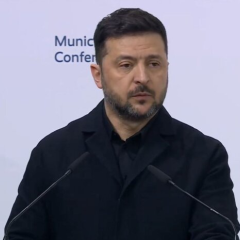 Зеленский на встрече в Мюнхене