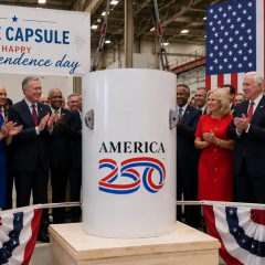 США закопали капсулу часу на 250 років