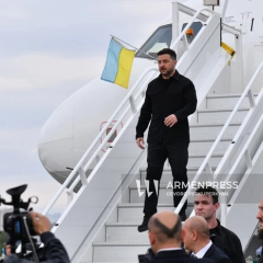 Zelensky arrived in Yerevan for EU summit