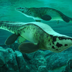 Гігантський морський хижак Tylosaurus rex