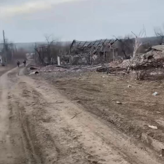 Frontline settlement in Donetsk region: consequences of Russian destruction