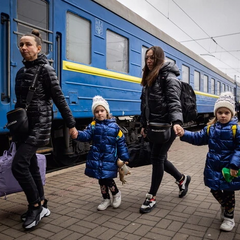 Євакуація сімей з дітьми на Дніпропетровщині