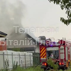 Пожежа в будинку після удару блискавки