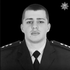 Полицейский погиб на передовой