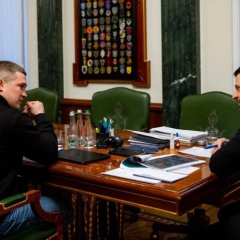 Зеленский и Федоров обсуждают технологии
