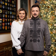 Подружжя Зеленських звертається до українців перед Новим роком