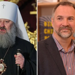 Митрополит Павло і ексочільник Києво-Печерської лаври
