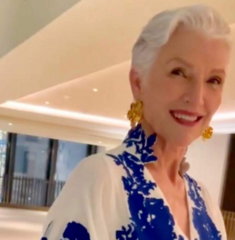 Мей Маск у вишиванці підтримала Україну