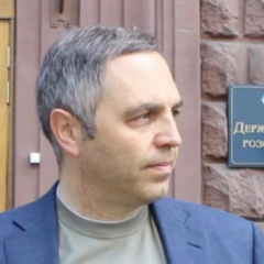 Image of the suspect in the murder of Andriy Portnov