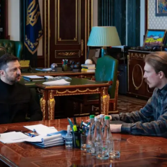Zelensky discussed the implementation of decisions with the Azov commander Prokopenko from Donetsk region