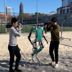 Robots learning to save resources