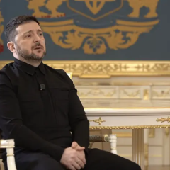 Володимир Зеленський у бункері під час війни