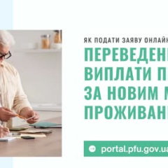 Pension based on place of residence in Ukraine