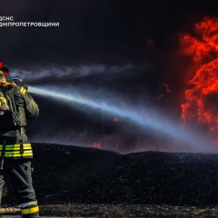 Пожары и разрушения в Днепропетровщине