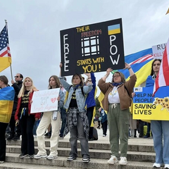 Акція на підтримку України в Вашингтоні