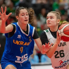 Дівчата баскетбольної збірної України U-18