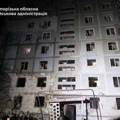 Палаючі будинки в українських містах