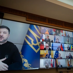 Meeting of the 'coalition of willing' - sanctions against Russia