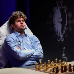 Magnus Carlsen at the World Championship