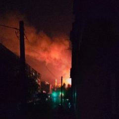 Взрывы и пожары в Одессе
