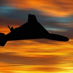 Обломки дронов на фоне Москвы