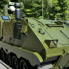 DroneLight laser weapon in action