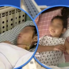 Дівчинка з уламками у Китаї