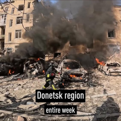 Thousands of drones and bombs from Russia