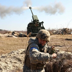 Карта военных действий в Украине