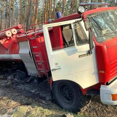 Пожежа на Харківщині: постраждали два лісники