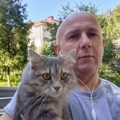 Ukrainian journalist during arrest