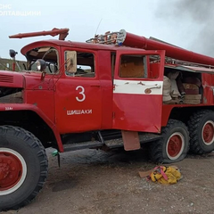 Полтавские спасатели на месте события
