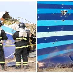 Дірки у літаку через туман