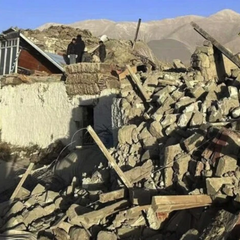 Аварійні роботи після землетрусу в Тибеті