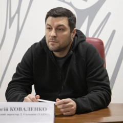 Шафрановое поле на закате