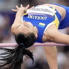 Ukrainian high jumpers at Diamond League stage in China
