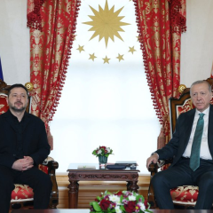 Zelensky and Erdogan Address Black Sea Grain Corridor Revival, Maritime Security, and Economic Ties